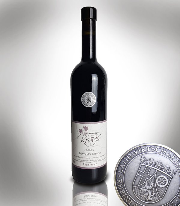 Dornfelder Rotwein Lieblich 2020 - Silberne Kammermünze